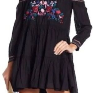 Free People Sunbeams mini dress Medium